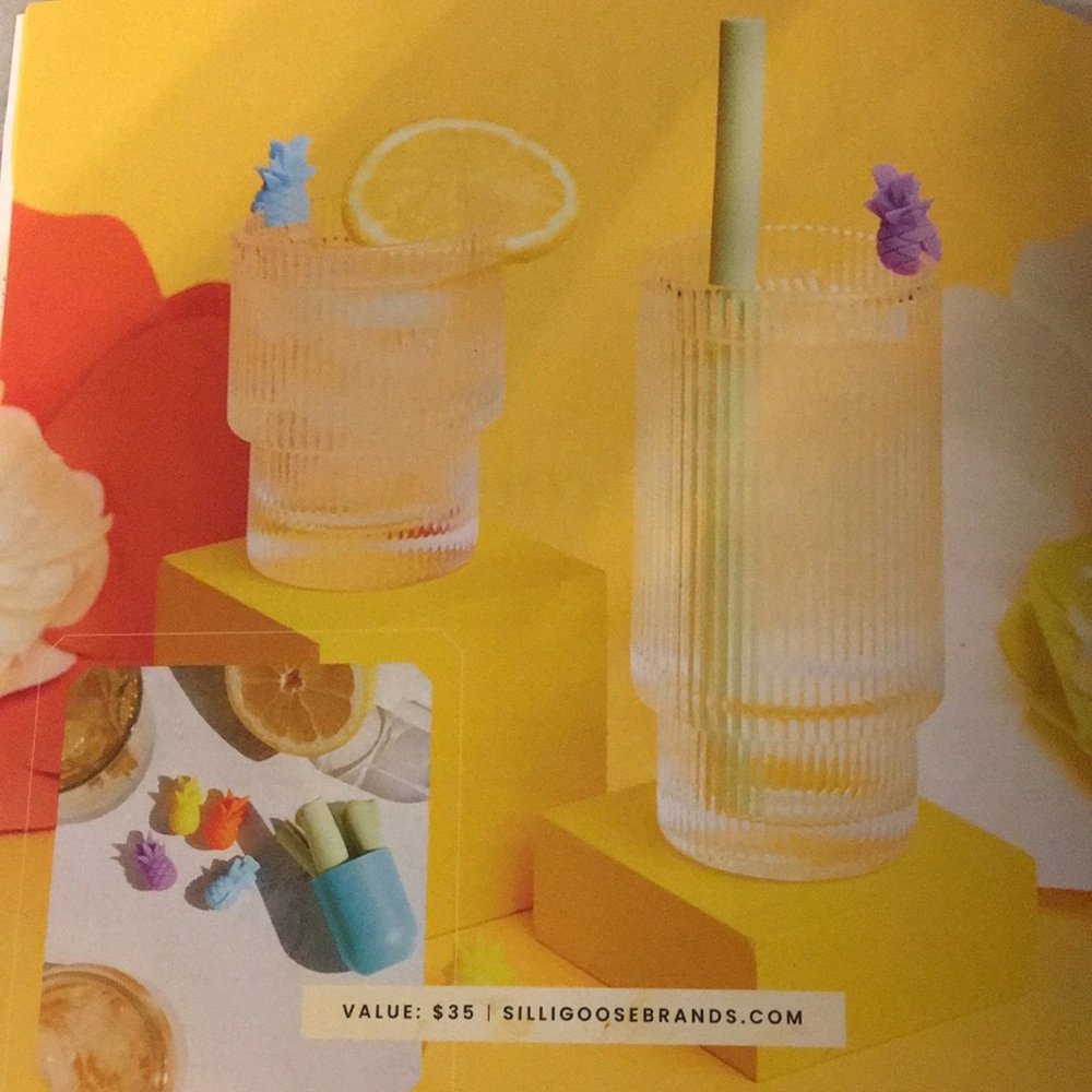 🆕Silligoose Drink Markers & Silicone Straw with Carrying Case